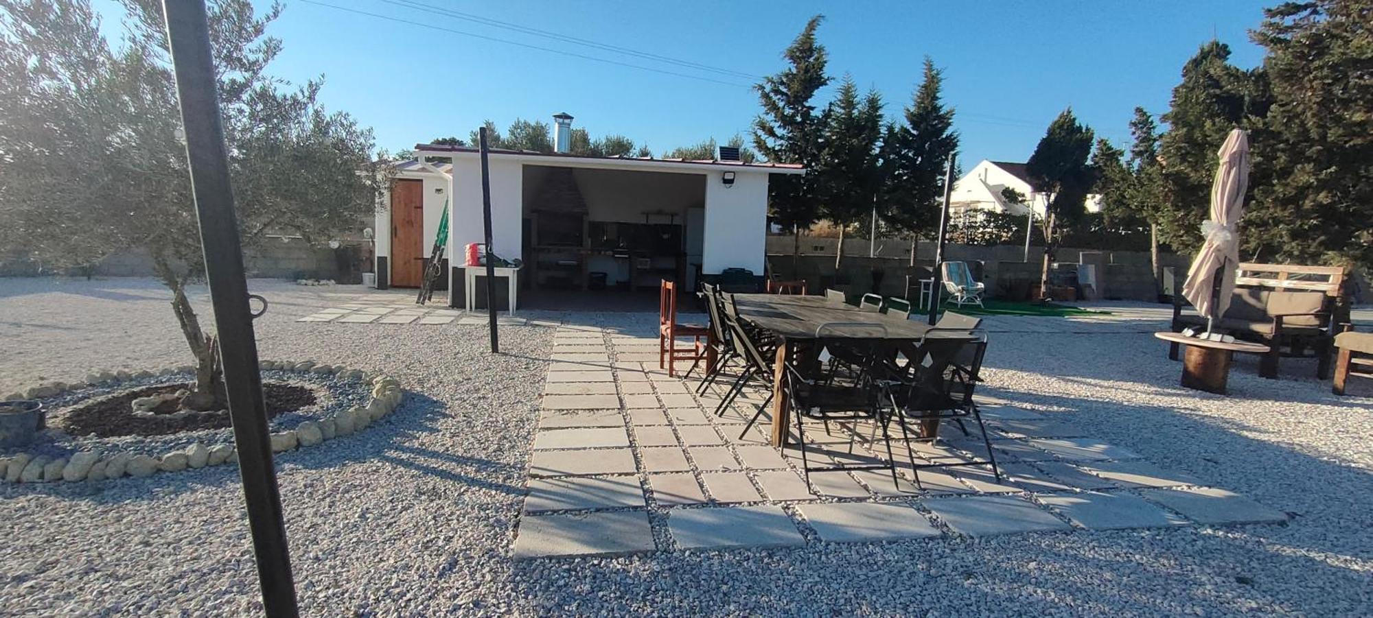 Casa Rural Con Piscina Climatizada Y Barbacoa A 10 Km De Alicante Y Playas, 3000 M2 De Terreno Elche Exterior foto