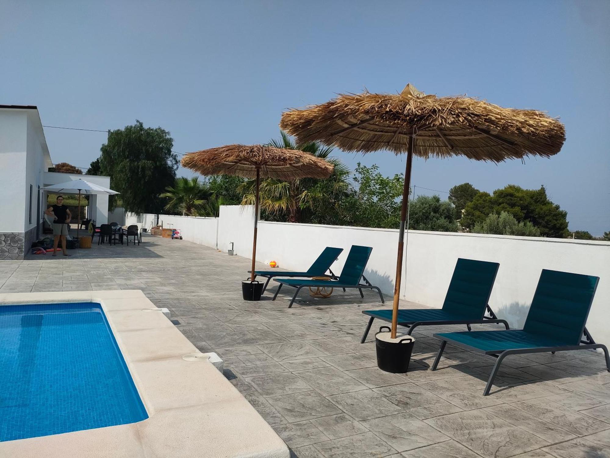 Casa Rural Con Piscina Climatizada Y Barbacoa A 10 Km De Alicante Y Playas, 3000 M2 De Terreno Elche Exterior foto